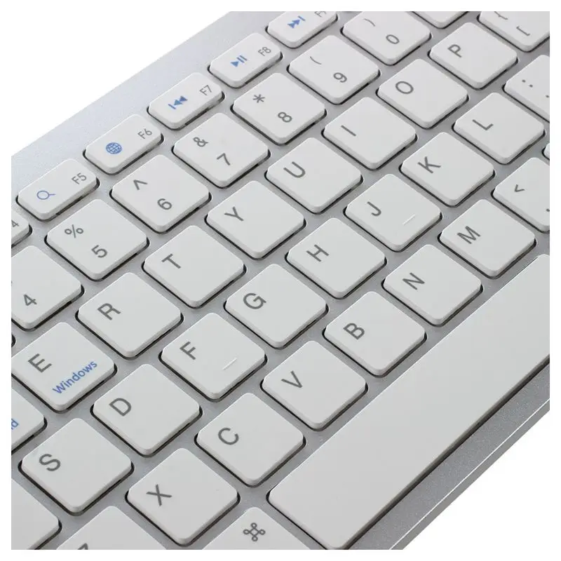 1 шт. ультра-тонкая беспроводная клавиатура Bluetooth 3,0 для IPad/iPhone серии/Mac Book/samsung телефонов/ПК компьютера