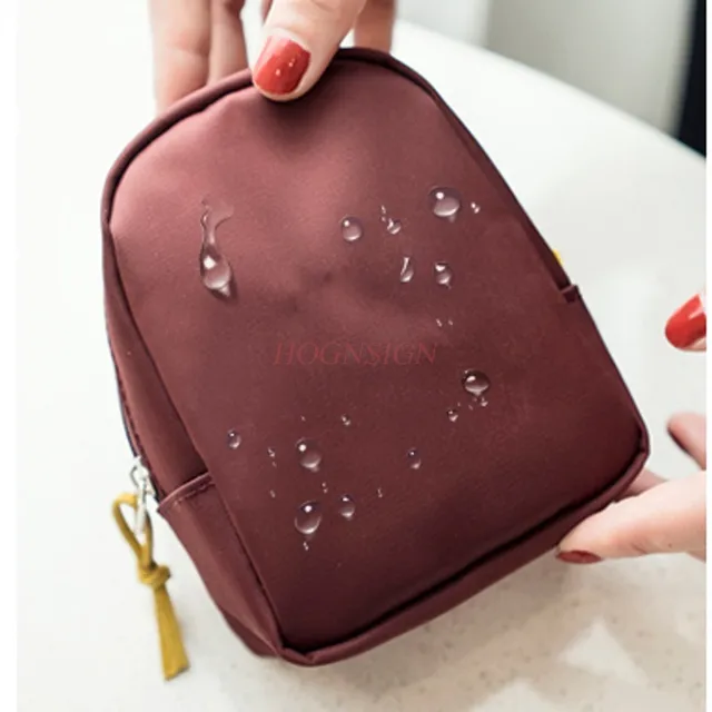 Best Offers Travel Small Cosmetic Bag Simple Waterproof Portable Cosmetics Storage With Lipstick Bags Mini Trumpet Makeup Package Toiletry Best Offers Travel Small Cosmetic Bag Simple Waterproof Portable Cosmetics Storage With Lipstick Bags Mini Trumpet Makeup Package Toiletry
