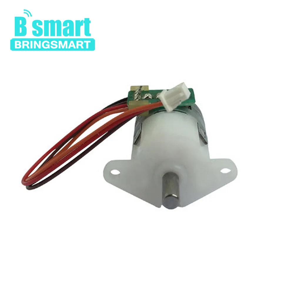 Bringsmart GM12-15BY DC мотор редуктор соотношение 1:50 высокое качество редуктор шаговый редуктор двигатель с высоким крутящим моментом DC мини-шаговый двигатель