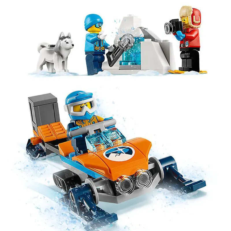 

Bela 10992 City Arctic Exploration Team Model Building Block Bricks Toys Compatible With Legoings City 60191