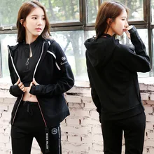 Толстая женская спортивная куртка, быстросохнущая Спортивная толстовка с длинным рукавом для бега, фитнеса, куртка на молнии, верхняя одежда, Chaquetas