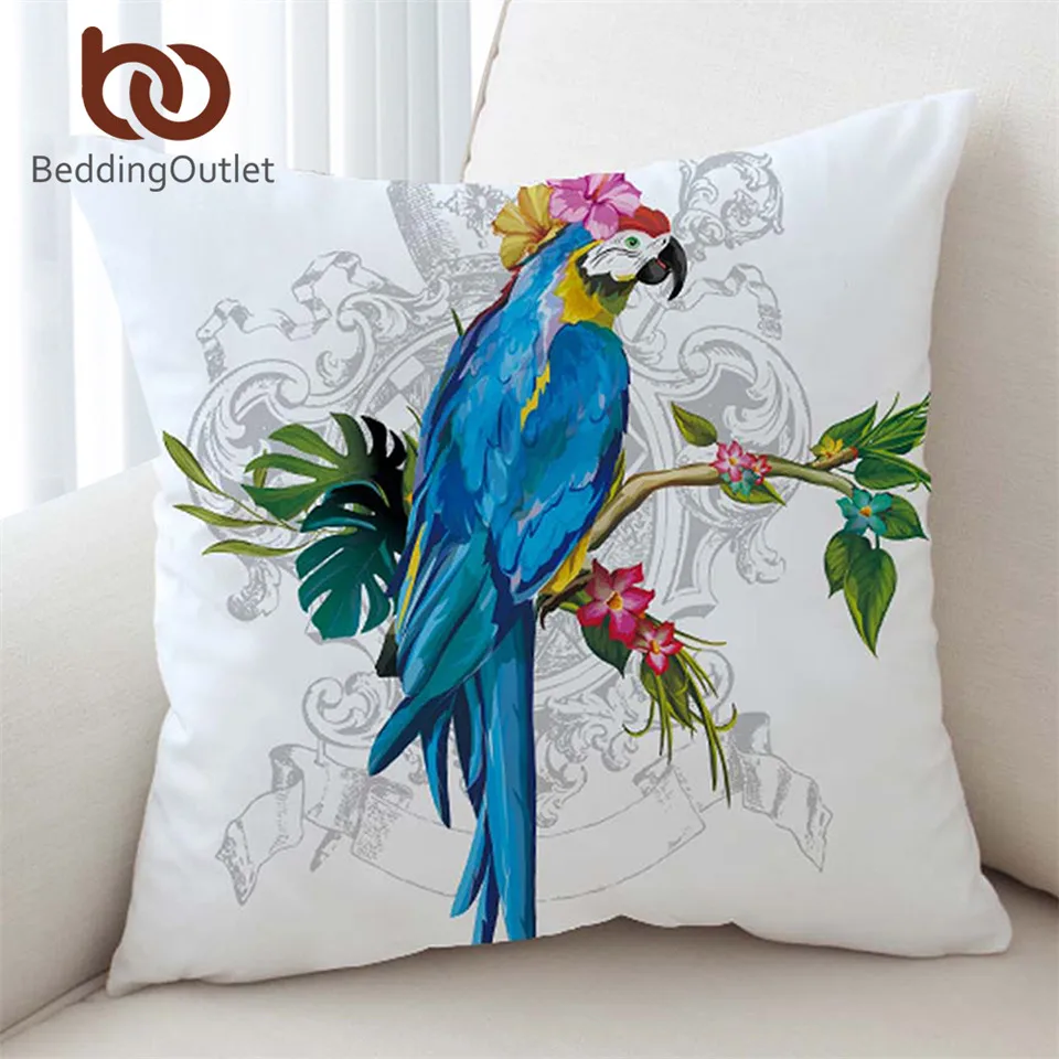 BeddingOutlet искусственная наволочка с рисунком животных декоративные наволочки для