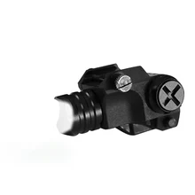 Laserspeed тактический маленький фонарик с колокольчиком Пикатинни Rail airsoft пистолет оружие фонарь для ружья Led CREE Q5 Pistola Light