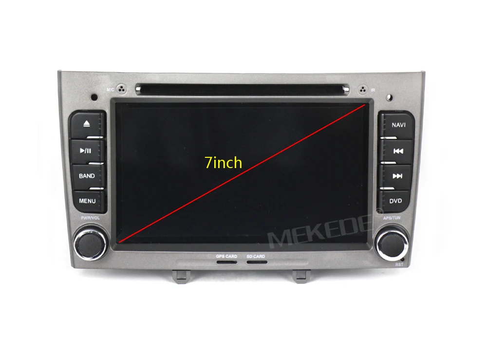 Discount free shipping  2G RAM Multimedia  Car dvd Player For Peugeot 308  408 with wifi radio GPS BT Android 7.1  Quad core 24