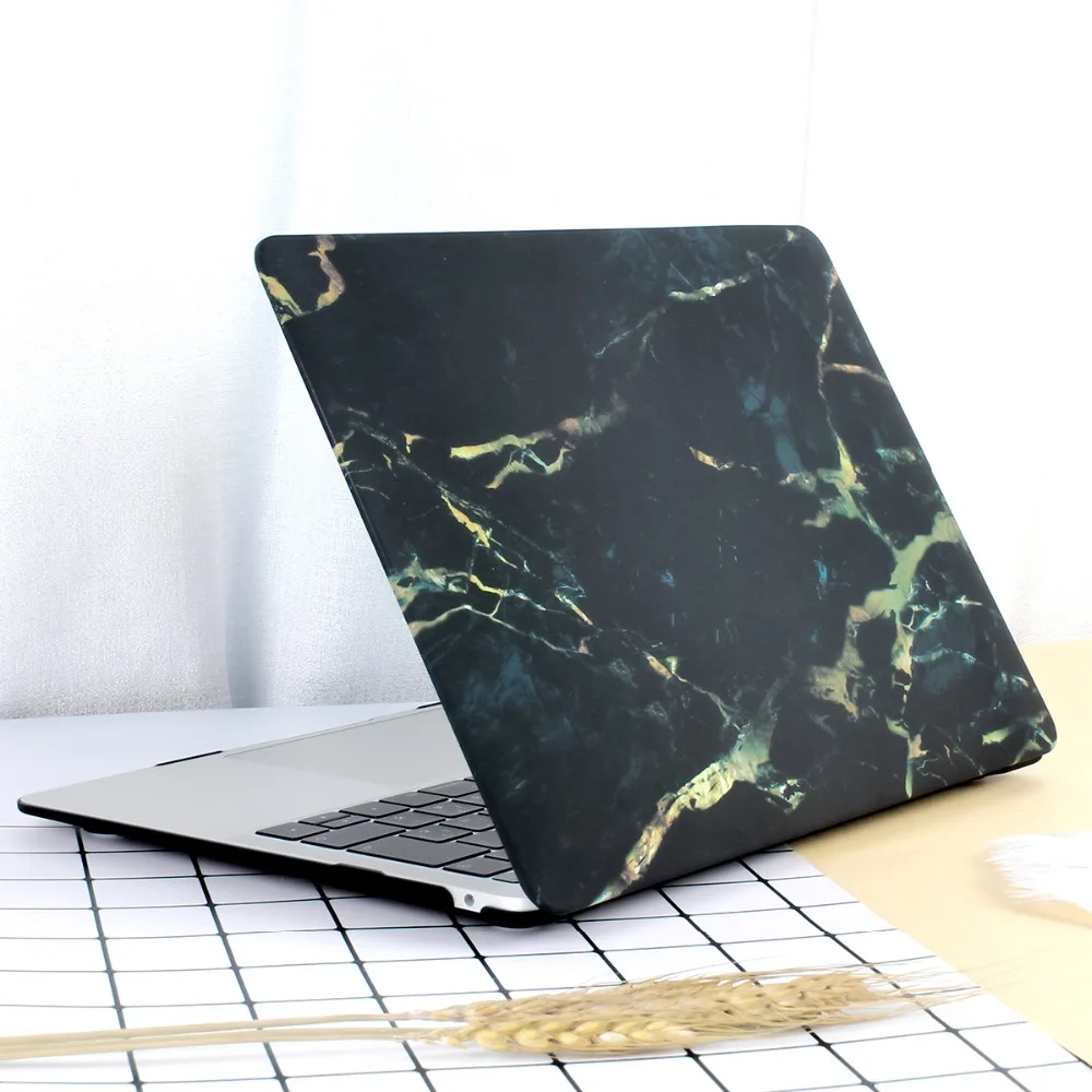 Batianda чехол с мраморной текстурой для MacBook Pro retina 13 15 дюймов Touch Bar/Air 11 3 жесткий
