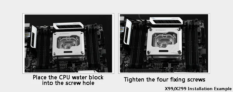 Barrowch FBLTFHI-04N, для Intel Lga115X/2011X99/X299 cpu водяные блоки, цифровой дисплей температуры микроводный с контроллером