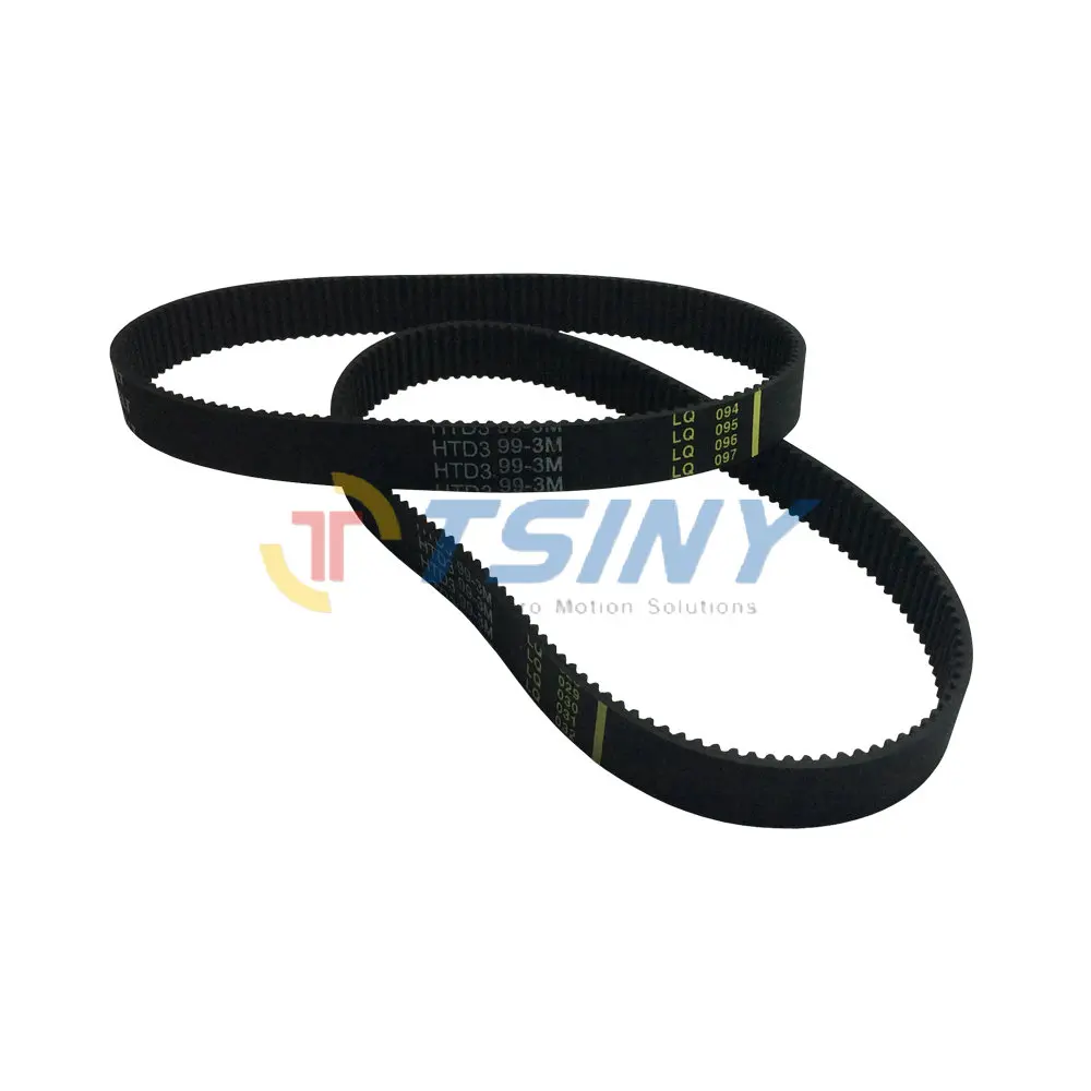 

CNC Synchronous Belt HTD 3M Length 399mm Clooesd Loop Timing Belt Width 15mm 133 Teeth Pitch 3mm for 3D Printer Parts 2pcs