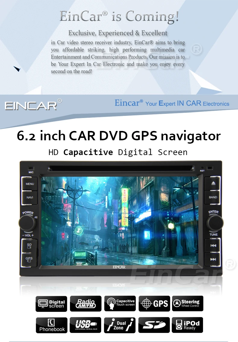 Top 7" Double 2DIN Car DVD MP5 Player Bluetooth Touch Screen Stereo Radio Support HD 1080P Video Autoradio In Dash Head Unit GPS NAV 2