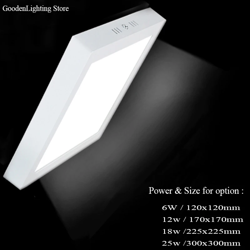 Sqaure & rouond panel ceiling down light-2