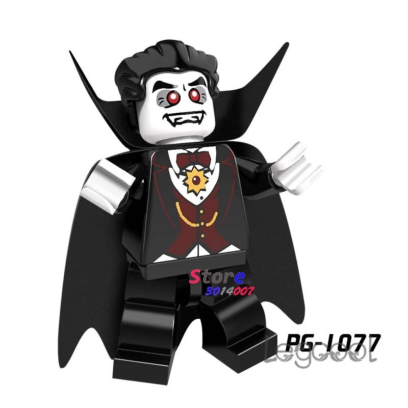 

1PCS model building blocks action figures starwars superheroes Vampire Count Bricks kit Christmas boy diy toys for children gift