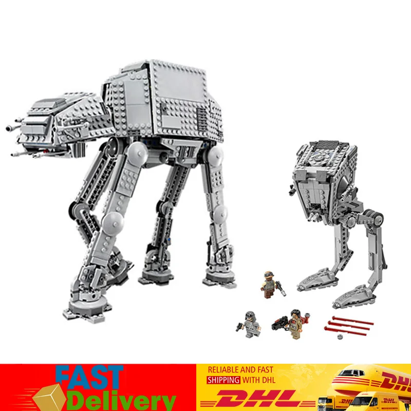 

Lepin 05050 05052 Compatible LegoINGlys 75054 75153 Star Wars AT-AT The Robot Electric Remote Control Bricks Blocks Toys Gifts