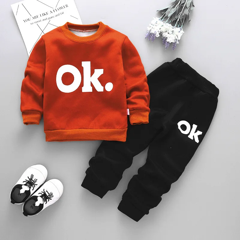 

Toddler Girl Clothes Winter Baby Warm Clothes Toddler Boys Clothing Set Two Piece Children Clothes Kids Tracksuit Baby Clothes