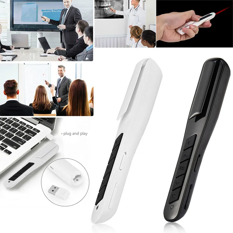 

High Quality USB Wireless Multi-function Teaching Speech Pen PPT Projection Pointer Flip Pen
