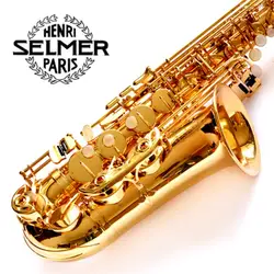 Новый Alto саксофон Франция Selmer-R54 Модель Eb музыкальный инструмент профессионального Класс играть Бесплатная доставка