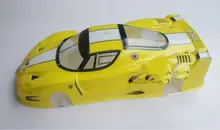 S041 1/10 1:10 PVC carrocería pintada para 1/10 manía DEL RC racing car 2 unids/lote envío gratis