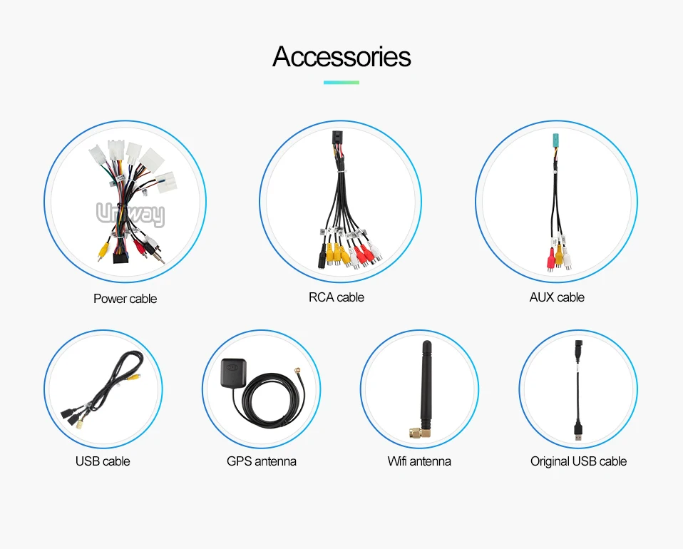 Best uniway  A17KLL9071  android 9.0 car dvd navigation for toyota corolla/auris  2016 2017 car radio stereo head unit navigation 21