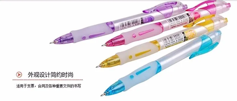 M& G фруктовый вкус ручки красочные прекрасный стиль красивая шариковая ручка с запахом 0,38 мм