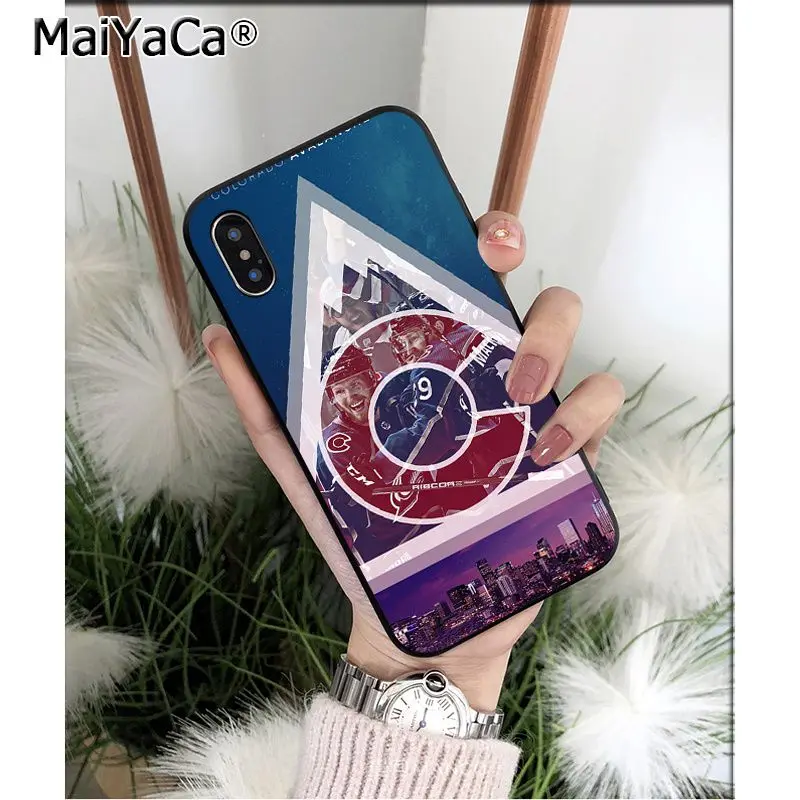 MaiYaCa Colorado Avalanche Силиконовый ТПУ мягкий черный чехол для телефона для iPhone 8 7 6 6S Plus 5 5S SE XR X XS MAX Coque Shell - Цвет: A12