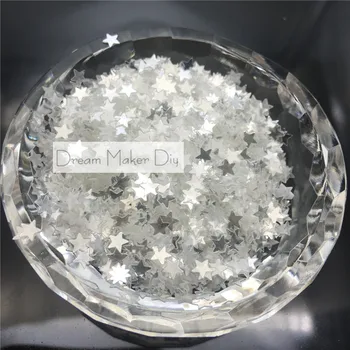 

50g (5000pcs 4mm Lovely Star Crystle Color PVC loose Sequins Paillettes for Nail Art manicure/sewing/wedding decoration confetti