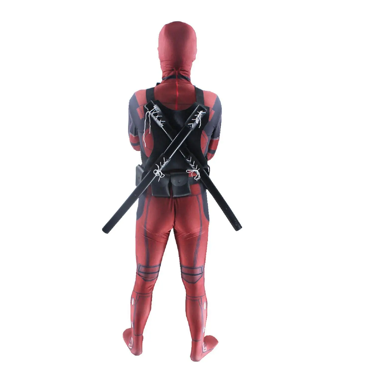 Дэдпул костюм Дэдпул Cospaly всего тела дополнительный пояс 3D супер герой Косплей XMAN Мстители для взрослых детей