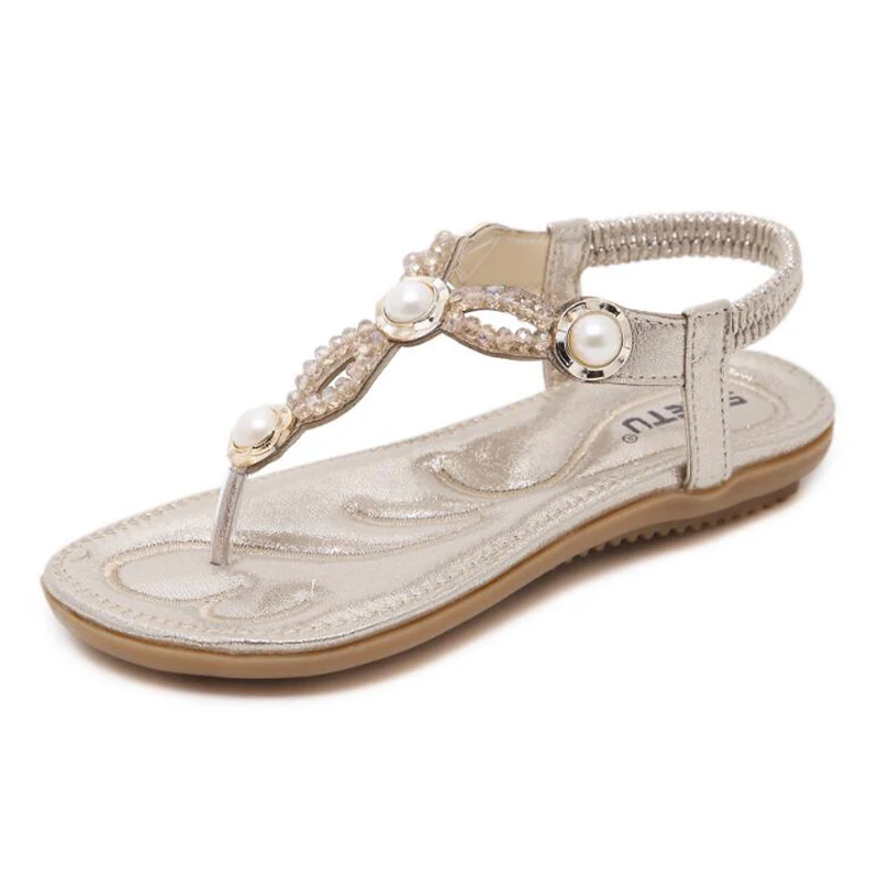 Mujeres Negro Llegados Moda Tamaño Sandalias Cadena Las Flops 35 De Verano Flip azul Recién Zapatos 42 oro coffee Planas Mujeres Gran qpIET