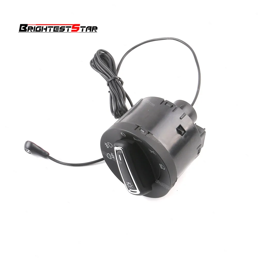 Белый Гольф MK7 Модифицированная Авто ручка переключатель фар встроенный датчик