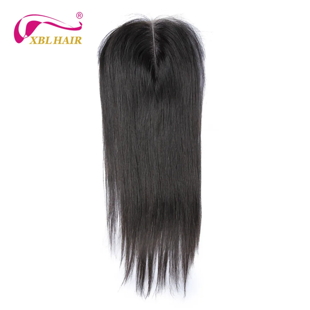 XBL font b HAIR b font Peruvian Straight font b Hair b font Lace Closure 100