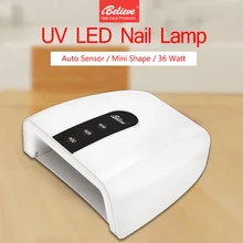 IBelieve УФ лампа для ногтей лампа светодиодный гель лак сушка 36 Вт гель лак Сушилка для ногтей быстрая отверждение все тип лампа для сушки гель-лака