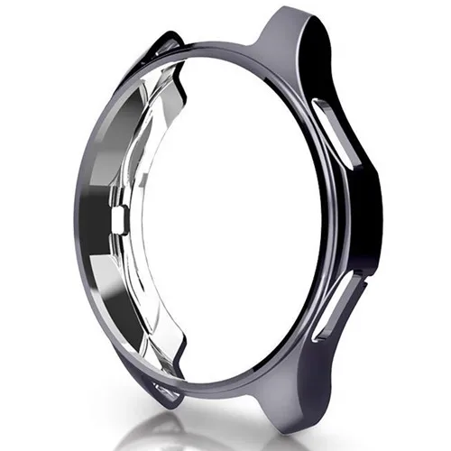 Чехол gear S3 Frontier для samsung Galaxy watch 46 мм 42 мм, чехол, покрытие из ТПУ, защита экрана, бампер, gear S 3 46 мм - Цвет ремешка: gray