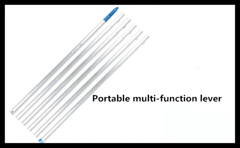 

Five meters four pieces sets of extended long branch telescopic rod (no cutting head)