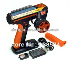 FLYSKY RC FS-GT3C 3ch 2.4GHz LCD GT3C Orange Transmitter & GR3C Receiver
