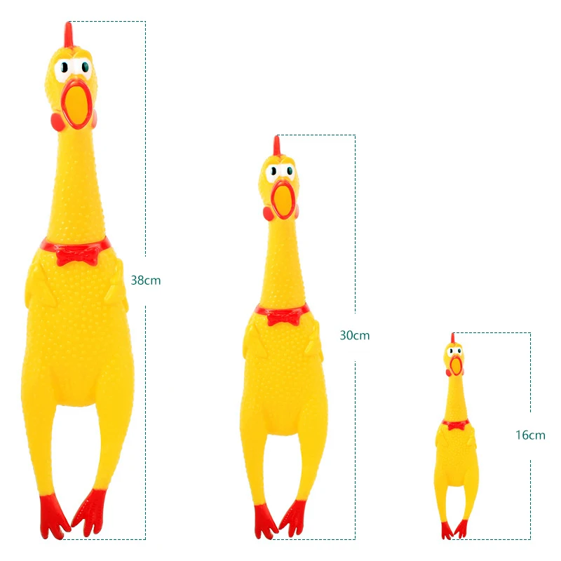 Забавные гаджеты для собак, новинка, Желтая резиновая курица, игрушка для собак, новинка, кричащий Цыпленок, товары для животных, кошек