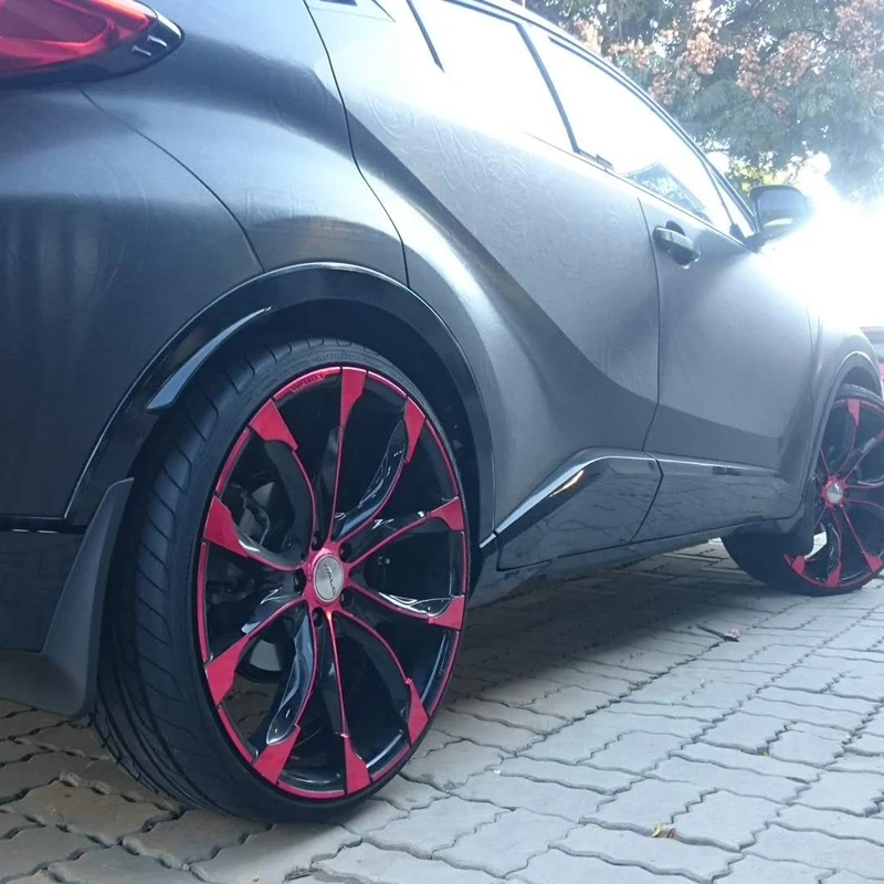 4 шт. передние и задние пластиковые Брызговики для Toyota C HR CHR 2016 2017 2018 2019|Навесы