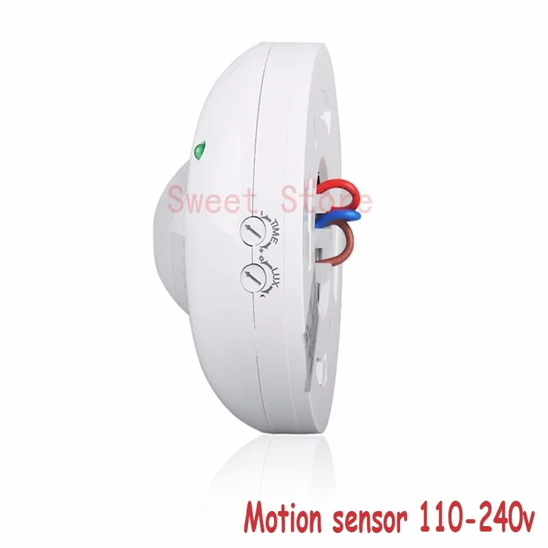 360 Degree 6M Automatic Adjustable Security Infrared Motion Sensor Switch 110V-220V PIR  Motion Sensor Detector for Light Lamp  (1)