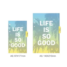 A5 A6 dokibook lovedoki тетрадь планировщик страниц повестки дня Kawaii месяца недельный план бумаги канцелярские мечта разделители