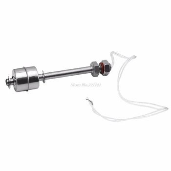 

NEW Water Level Sensor Liquid Ball Float Switch Tank Pool Steel 10cm Switching Transducer Dropship