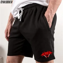 GYMLOCKER новые летние высококачественные мужские укороченные штаны тренажерные залы стройная фигура бодибилдинг моды Шорты мужчин Фитнес джоггеры пот Штаны