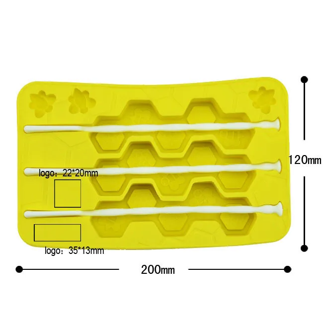 200 шт/партия соты ледяной пресс-формы для приготовления пищи резак для печенья ледяные лотки мороженое куб формы для мороженого форма