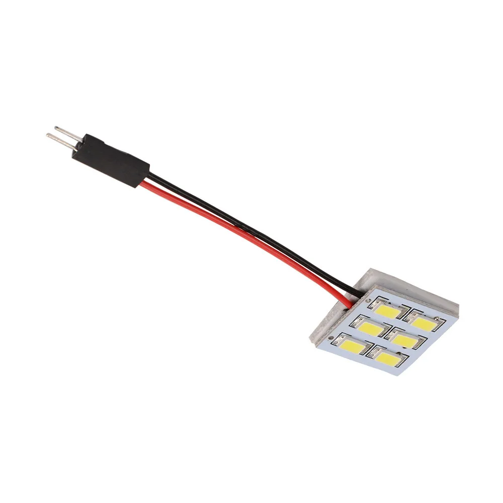 5 Pcs White Car LED Lights 5630 6 SMD Decoration Light 12V Reading | Автомобили и мотоциклы