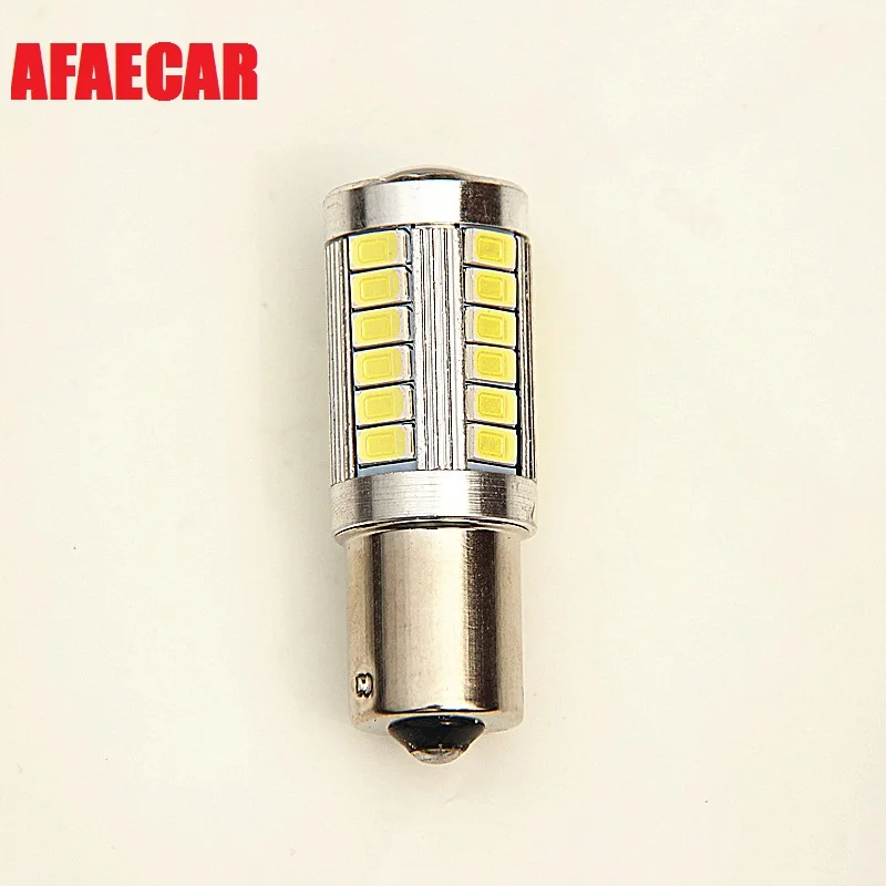 AFAECAR 1156 BA15S BAU15S BAW15S BAY15S 33 SMD 5630 LED белый красный желтый 12В автомобиль P21W|car 12v|cars carscar