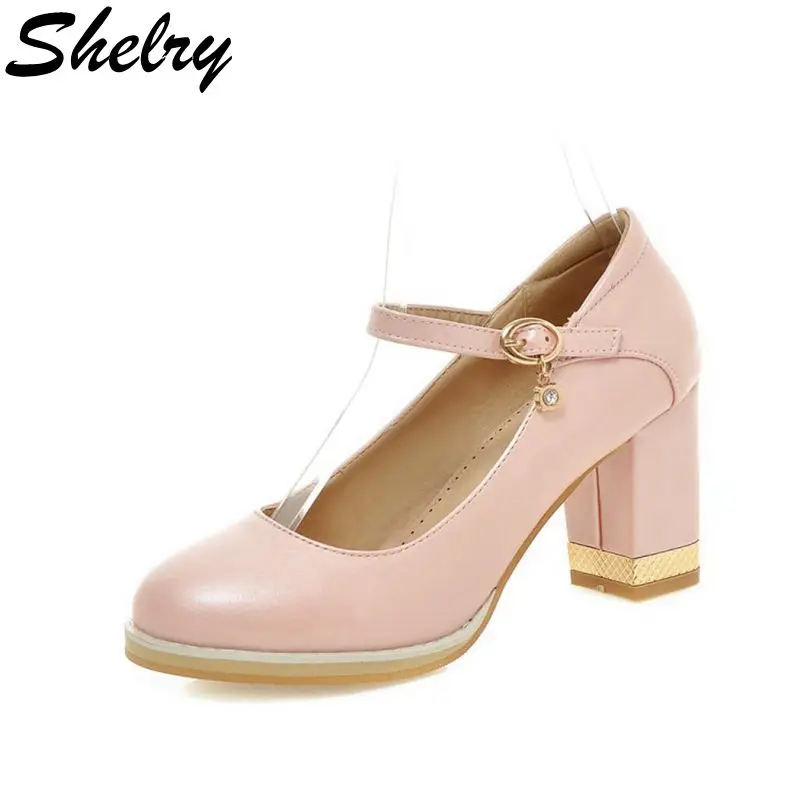 high heels with small heel