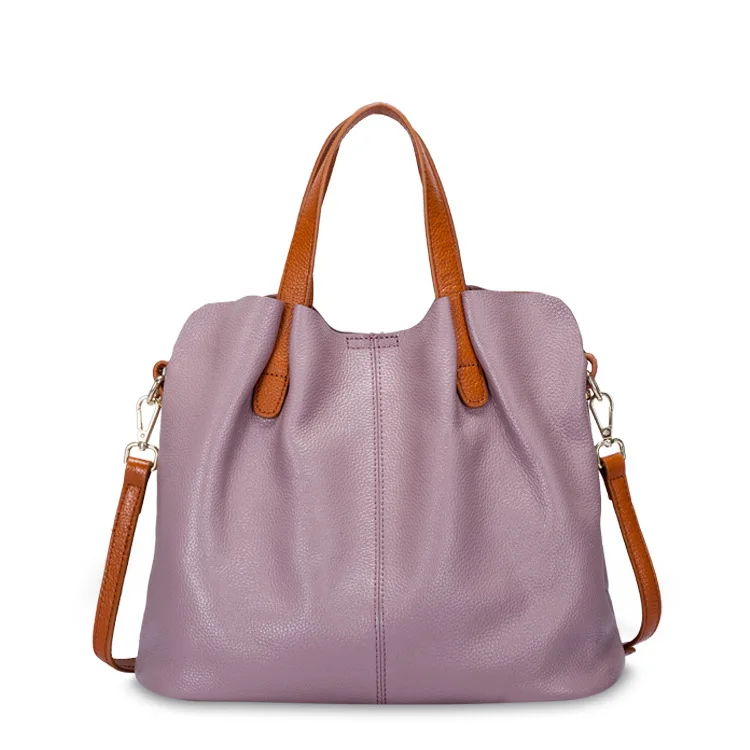 

Leather Women bag Fashion Genuine women's handbag Shoulder lady's messenger bag luxury Designer crossbody bags for women ToteS
