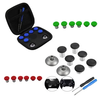 

8PCS PS4 Replacement Thumbsticks Joysticks Magnets Parts for PS4 Controller and Xbox one elite and Nintend Switch Pro Controller