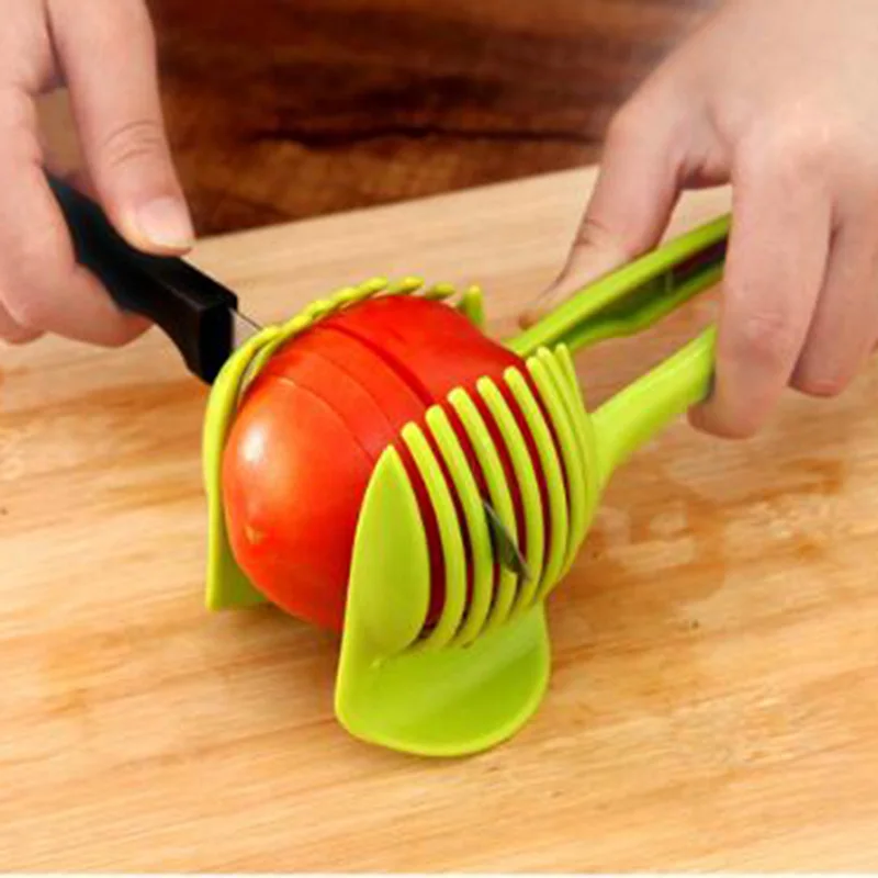 1 шт. картофельный томатный резак инструмент пластиковые Шредеры лимон режущий держатель кухонная утварь кухонные аксессуары дропшиппинг