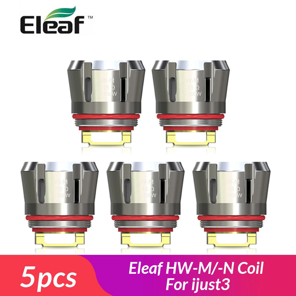 

Original Eleaf HW Coil head and HW Dual head HW-M / HW-N replacement coil head for ijust3 /ELLO Duro / istick VATE E-Cigarette