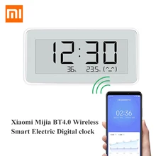 Xiaomi Mijia BT4.0 Wireless Smart Electric Digital clock Indoor&Outdoor Hygrometer Thermometer LCD Temperature Measuring Tools