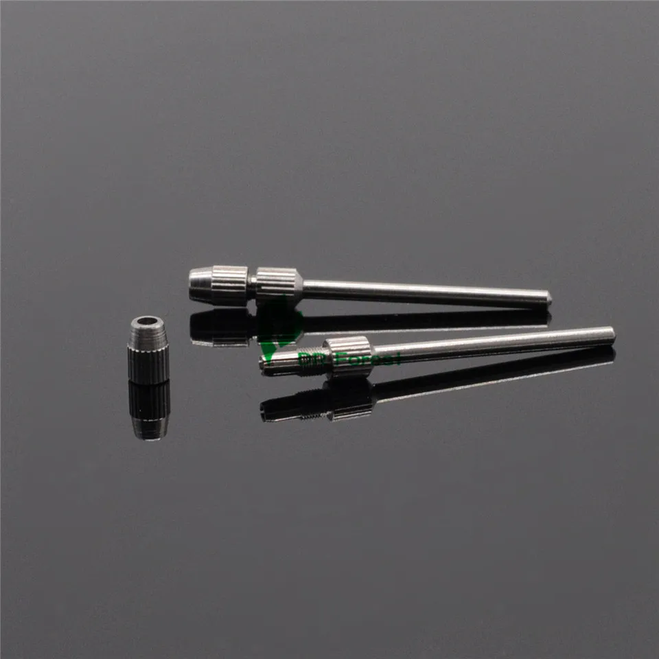 Dental 2Pcs Drill Bur Adapter Converter FG 1.6mm to HP 2.35mm Shank