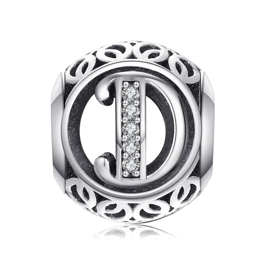 JewelryPalace винтажные A R с буквенным принтом фианит Аутентичные 925 пробы серебряные
