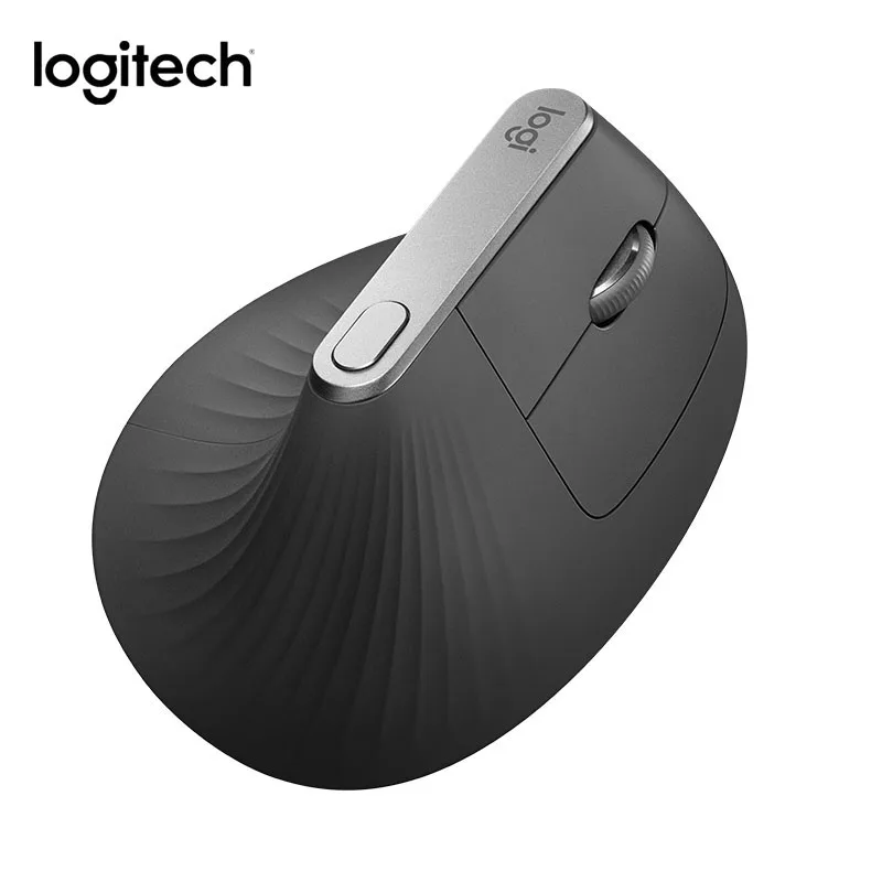 Оригинальная Вертикальная мышь logitech MX эргономичная лазерная Bluetooth и Unifying 400-4000 dpi перезаряжаемая мышь для многофункционального офиса