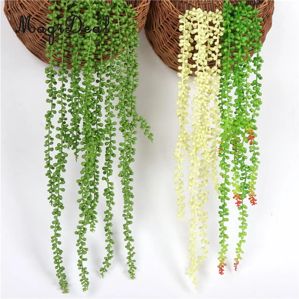 75cm Simulation Plant Lover Tears Succulents Plants Wall Hanging Ivy Vines Wedding Holiday Decoration